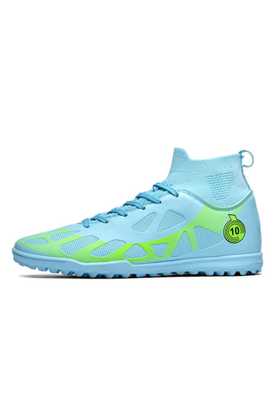 MBrands Ghete de fotbal, 8.2 cu gleznă, pentru gazon sintetic, culoare verde 41
