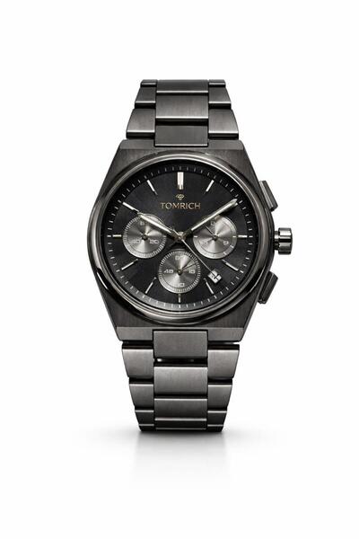TOMRICH Vantor Chronex Luxury Watch for Men, Stainless Steel Bracelet, Quartz...