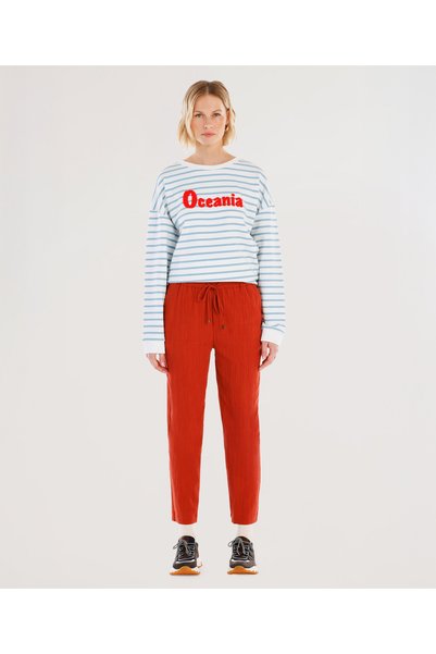 Yargıcı Tie Waist Detailed Trousers