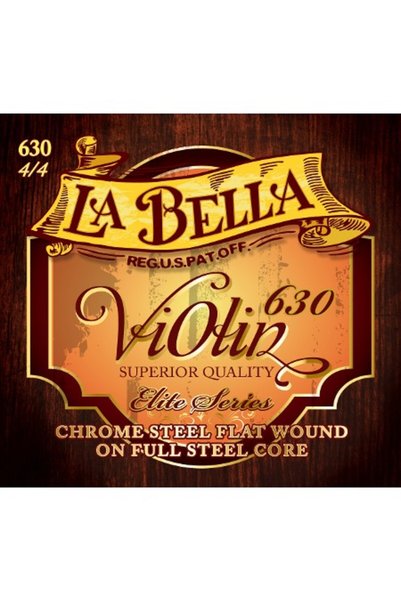 La Bella Strings 630-4/4 Orchestra Violin String Set |   Ideal Balanced Tensi...