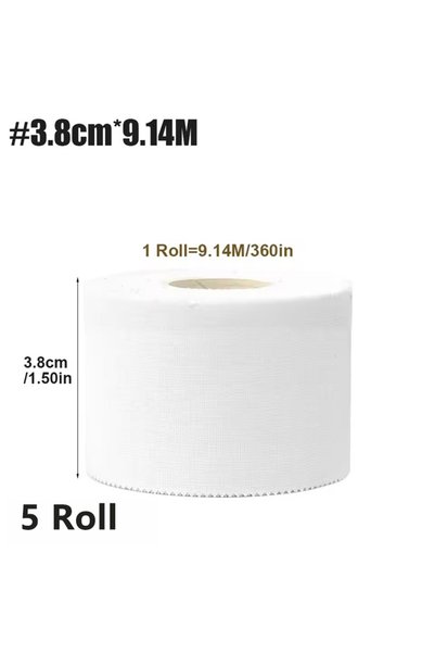 choice2 5pcs 3.8cm 9.14m 5 Rolls of Waterproof Adhesive Tape Sport Muscle Sup...