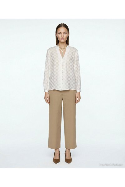 Yargıcı Regular Judge Collar Long Sleeve Shirt