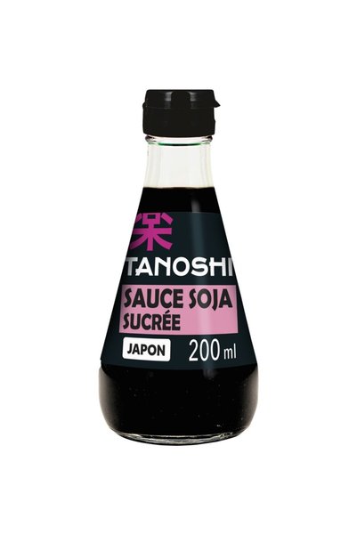 Tanoshi Japan Sos de soia îndulcit, 200 ml