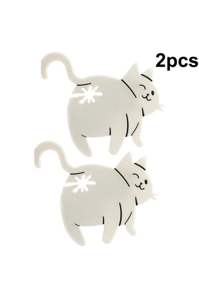 choice2 JETTING C Hot Sale 2pcs 3D Cat Butt Bread Bag Clip Snack Bag Sealing ...