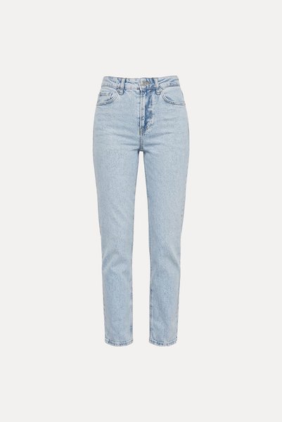 VATKALI Τζιν mom fit με ψηλή μέση