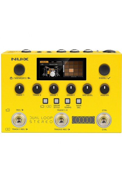 Nux NML-3DLS Dual Loop Stereo Pedalı | Çift Kanal Kayıt Sınırsız Overdub