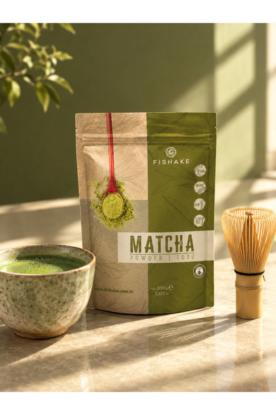 FiShake Organik Saf Matcha / Macha 100 gr