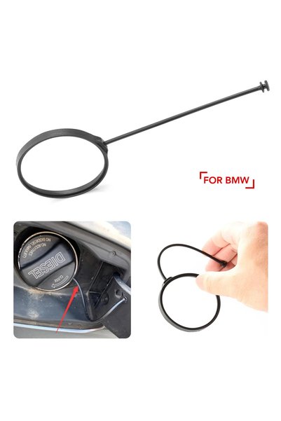 Choice Fuel Oil Tank Cover Cable Sling Gas Cap Rope Line For BMW X1 X3 X4 X5 ...