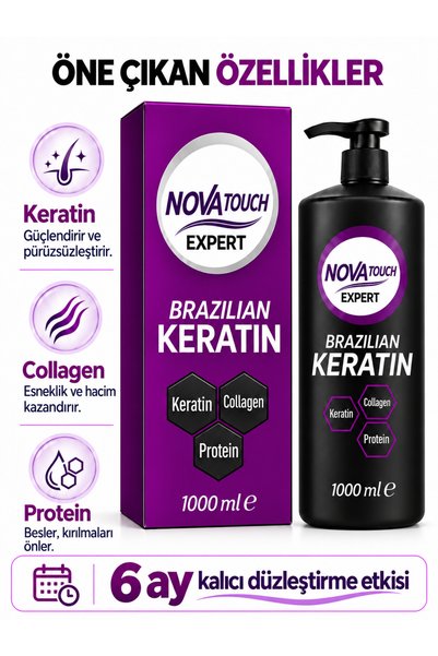 novatouch Expert Brezilya Keratin 1000 ML