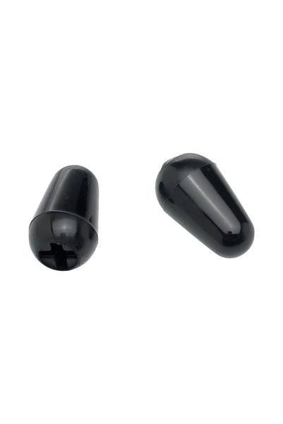 FENDER 0994939000 Stratocaster Switch Ucu (Siyah - 2'li) | Siyah Renk Stratocaster Seçici Anahtar Başlığı Yedek Parça