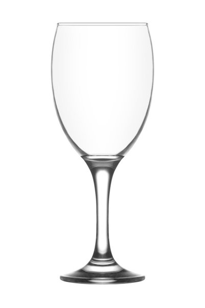 LAV Empire Cam Goblet 3'lü 590 ml Ayaklı (Şarap Kadehi, Kokteyl Bardağı)