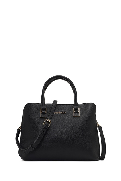 Derimod Women's Black Long Strap Shoulder Bag Wb150014Sv