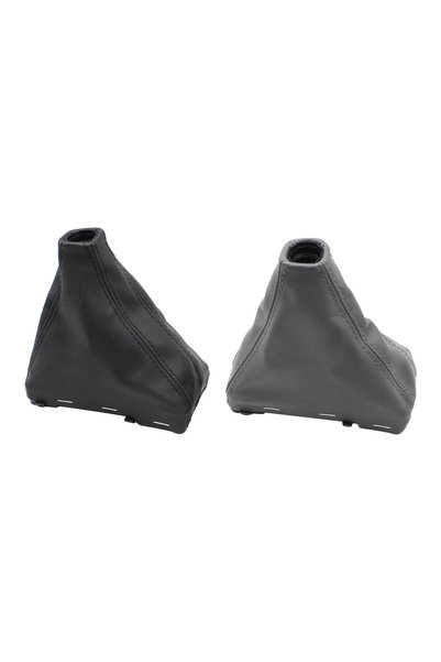 Choice1 Black Car Gear Shifter Knob Boot Gaiter Dust Cover Shifter Sleeve, Ea...