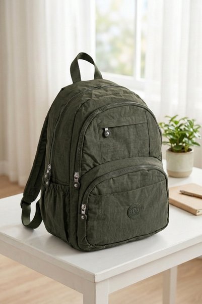 MEGA 265 Crinkle Backpack Green