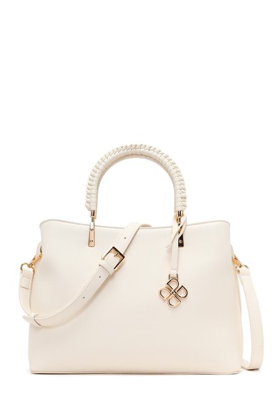 Derimod Women's Cream Long Strap Shoulder Bag Ab150018Sv