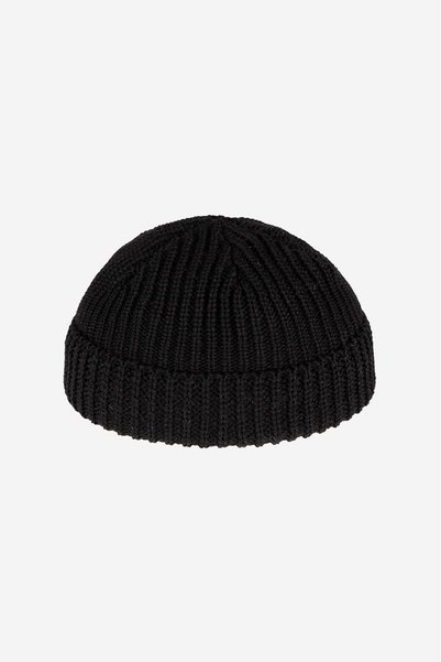 Super Rare Beretă unisex neagră scurtă Fisherman FT2288SY