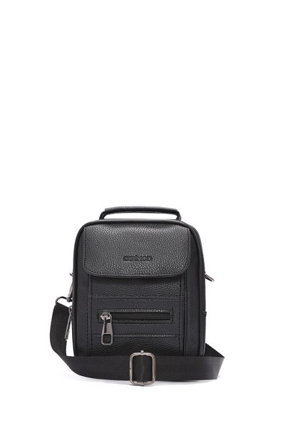 Derimod Erkek Siyah Postacı Çanta 19SBD3302FT