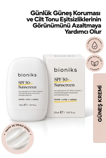 Bioniks SPF 50 Güneş Kremi