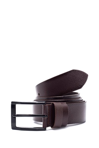 Derimod Men's Brown Leather Belt 000A2D1302118