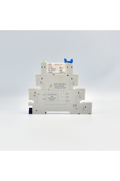 choice2 12V 1PCS High Frequen Utra-thin Slim Relay DIN Mount with LED 6A 1CO ...
