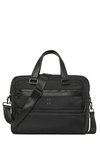 Derimod Men's Black Long Strap Briefcase 25Wbd30816F