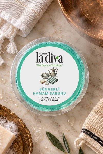 La Diva صابون حمام اسفنجي 175 غ