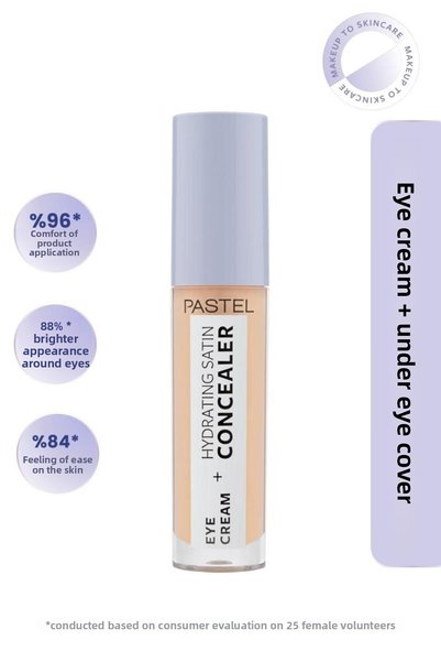 Pastel 65 Honeybun Eye Cream Hydrating Satin Concealer