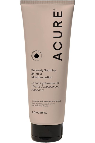 ACURE Seriously Soothing 24HR Moisture Lotion 100% Vegan Cocoa Butter & Collo...