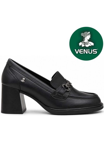 Venüs İpsos Genuine Leather Comfort Orthopedic Women's Classic Heeled Shoes B...