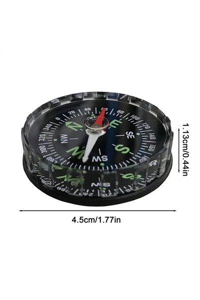 Choice Black New Waterproof Hiking Compass, Multifunctional Sighting Navigati...