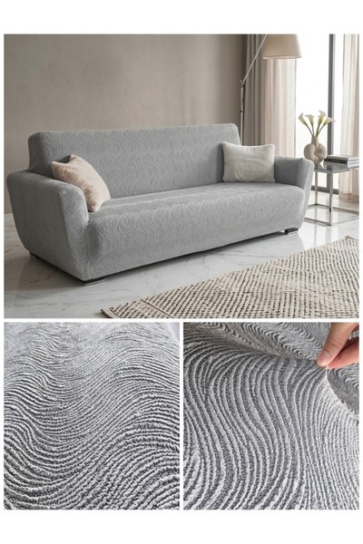 Ş,K,R HOME Jakar Waterway Pattern, Premium Quality Chair Cover—Flexible, Perf...