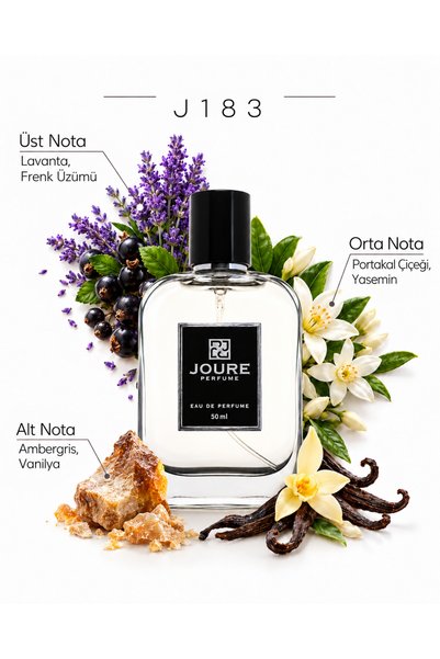 JOURE PERFUME J183 Vanilya Lavanta Çiçeksi Kokulu 50ml Edp Kadın Parfüm