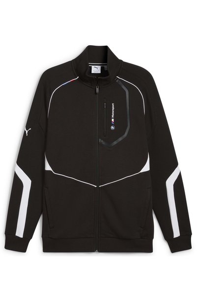Puma Bmw Mms Hoodie Zippered Jacket 630616 Men's Tracksuit Top Black