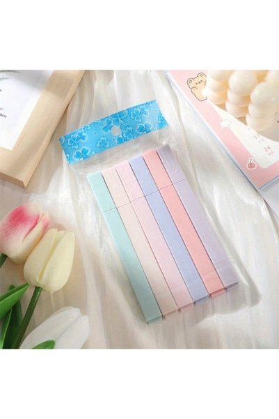Choice salt series 6pcs/set Pastel Color Highlighter Kawaii Stationery Color ...