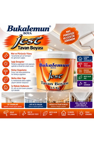 Bukalemun Jest Tavan Boyası 3.5 Kg