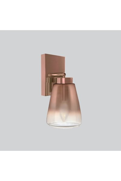 ELMOSMART Aplică de perete Elmos DB-GL-0191B bronz 1xE27 220 V IP20 40 W