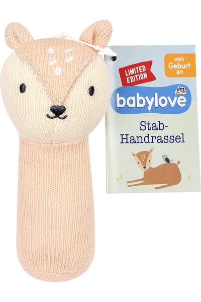 Babylove Jucărie zornăitoare de bumbac, 1 buc