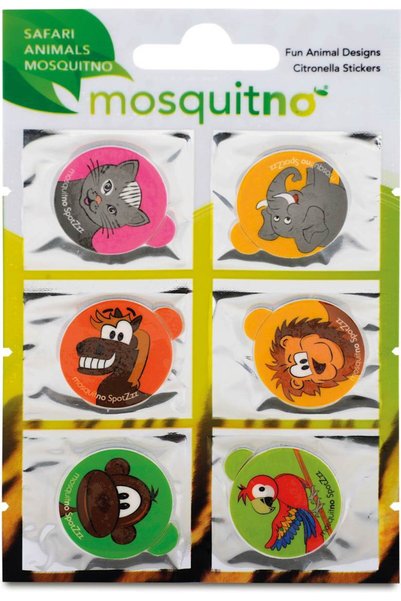 Mosquitno Stickere anti-țânțari pentru copii, 6 buc