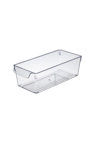 Jumbo Cutie Organizatoare pentru Frigider din Plastic Transparent cu Maner 32...