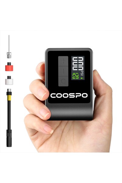 Choice AP-B1 COOSPO Mini Electric Air Pump Portable Digital Inflator 120PSI 5...