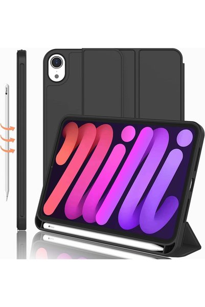 Generic Slim Stand Hard Back Shell Smart Cover Case for Apple iPad mini 2024 ...