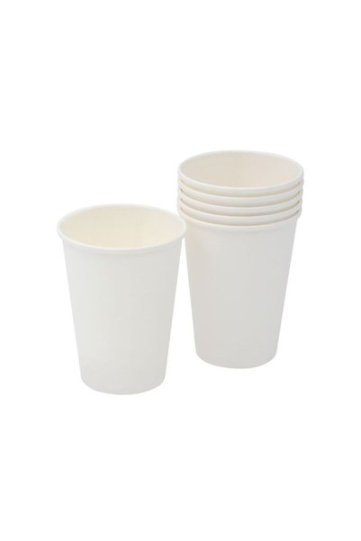Jumbo Pahare Albe de Carton 270ml - 10buc