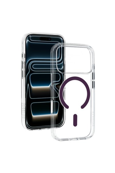 OEM Liavec Pure Case για Iphone 17 Pro/18 Pro μωβ (Κουμπί Ελέγχου Κάμερας)