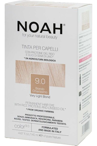 OEM Vopsea de păr permanentă 9.0 blond foarte deschis, 140 ml