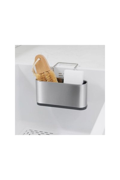 Jumbo Suport Organizator din Otel Inoxidabil cu Ventuza pentru Chiuveta 17,2x...