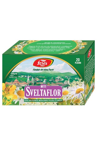 Fares Ceai sveltaflor, 20 buc