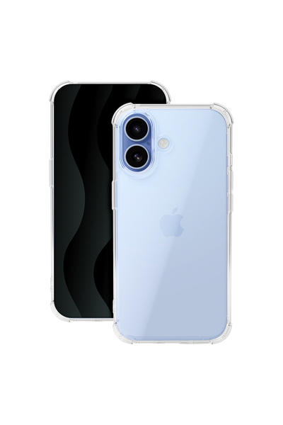 OEM Husă antișoc de 1,5 mm pentru iPhone 17 6,3 " / iPhone 18 6,3 " transpare...