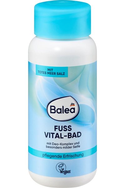 BALEA Sare de baie pentru picioare, revitalizantă, 450 g