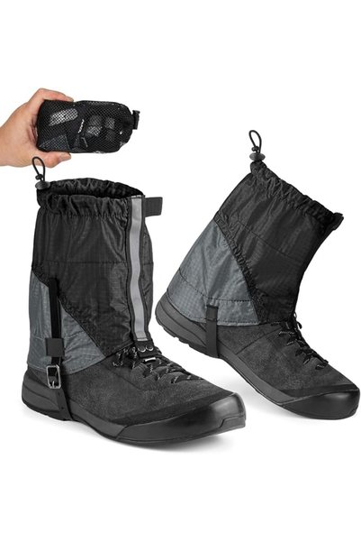 NALACAL Hiking Leg Gaiters for Men & Women, Lightweight Adjustable Short Leg ...