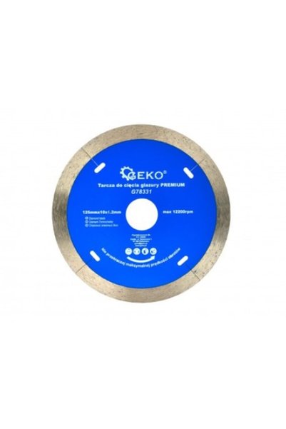 GEKO Disc diamantat pentru gresie si faianta G78331 125x1,2x22,2x10mm